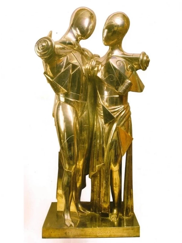 Giorgio De Chirico - 108, Ettore e Andromeda, 1973, Fondazione Giorgio e Isa de Chirico, Roma